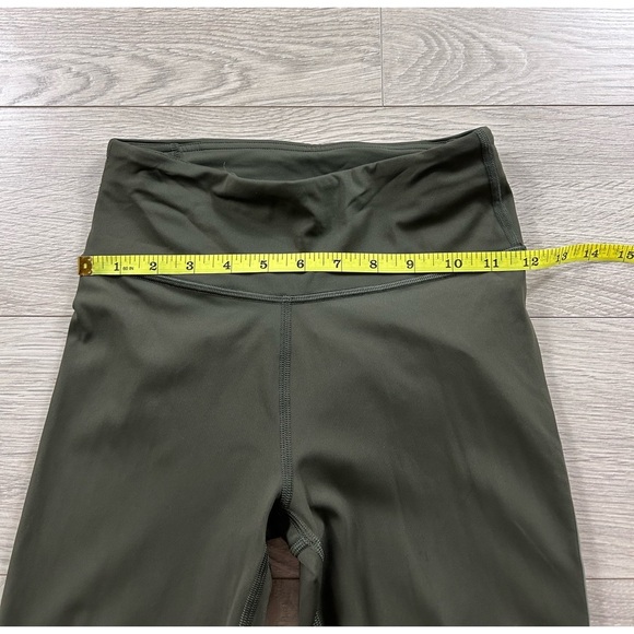 Lululemon Run Crew Tight Leggings *28" Dark Olive / Obsidian / Grey Sage - Picture 14 of 16